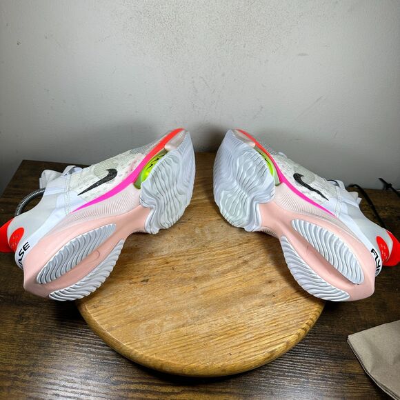 Nike Air Zoom Tempo Next% FlyEase Rawdacious Shoe Men's Size 10 Sample - Picture 7 of 8